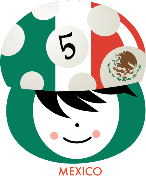 Cool Mexican Flag Clipart - Cool Mexican Flag Clipart (500x612)