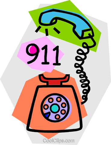 Emergency Services Royalty Free Vector Clip Art Illustration - Emergency Services Royalty Free Vector Clip Art Illustration (368x480)