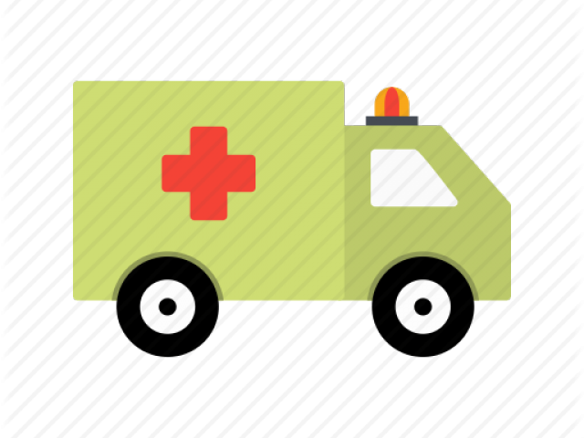 Hospital Clipart Truck - Hospital Clipart Truck (640x480)