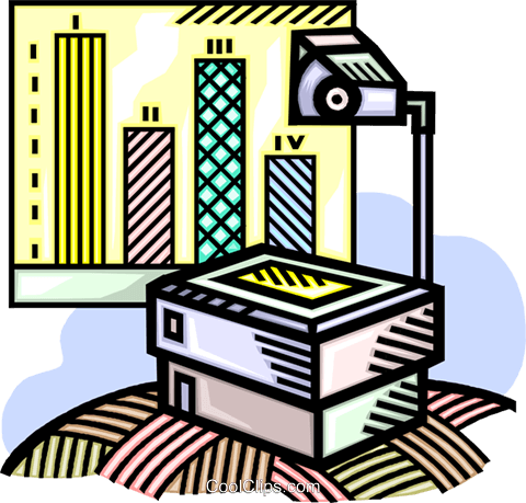 Overhead Projector Royalty Free Vector Clip Art Illustration - Overhead Projector Royalty Free Vector Clip Art Illustration (480x459)