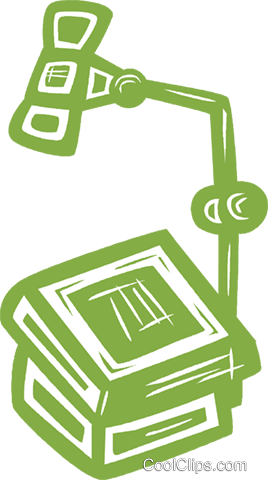 Overhead Projector Royalty Free Vector Clip Art Illustration - Overhead Projector Royalty Free Vector Clip Art Illustration (268x480)