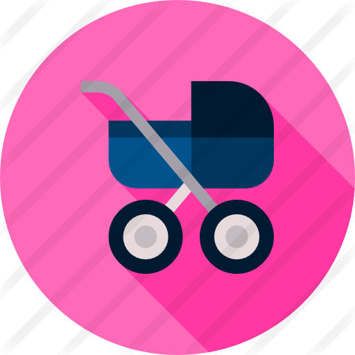 Baby Stroller Free Icon - Baby Stroller Free Icon (512x512)