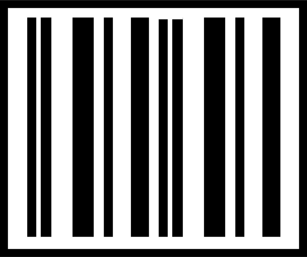 Barcode Sticker Svg Png Icon Free Download - Barcode Sticker Svg Png Icon Free Download (980x820)