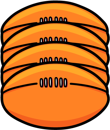 A Stack Of Footballs - A Stack Of Footballs (800x600)