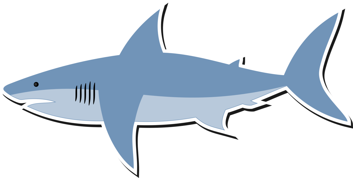 Kisscc0 Great White Shark Bull Finning Lemon S Cartoon - Kisscc0 Great White Shark Bull Finning Lemon S Cartoon (1490x750)