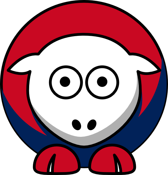 Sheep - Houston Cougars - Team Colors - College Football - Sheep - Houston Cougars - Team Colors - College Football (576x600)