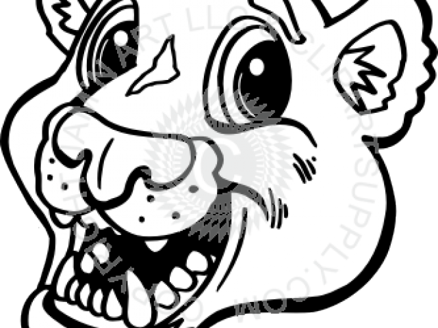 Cougar Clipart Happy - Cougar Clipart Happy (640x480)