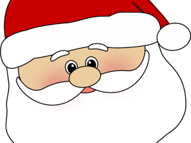 Head Clipart Santa Claus - Head Clipart Santa Claus (640x480)