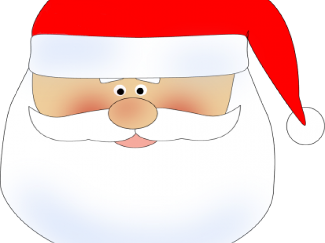 Head Clipart Santa Claus - Head Clipart Santa Claus (640x480)