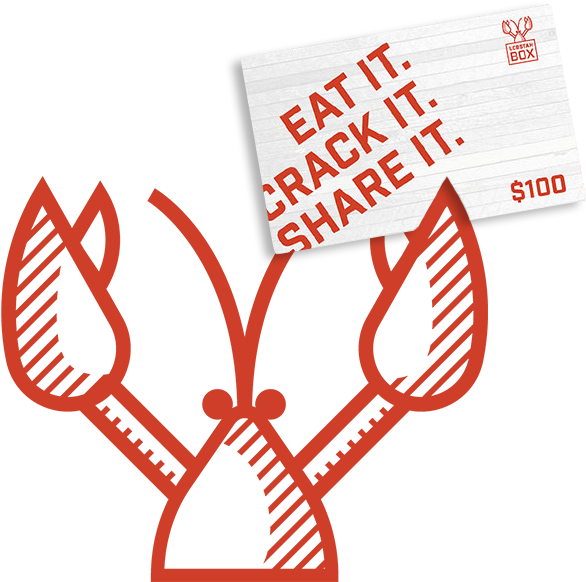 Give The Gift Of Lobster - Give The Gift Of Lobster (596x582)