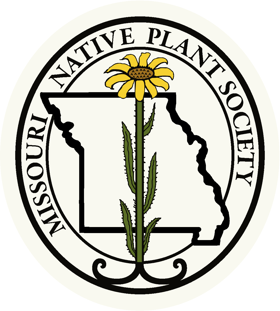 Missouri Native Plant Society Logo - Missouri Native Plant Society Logo (1160x1289)