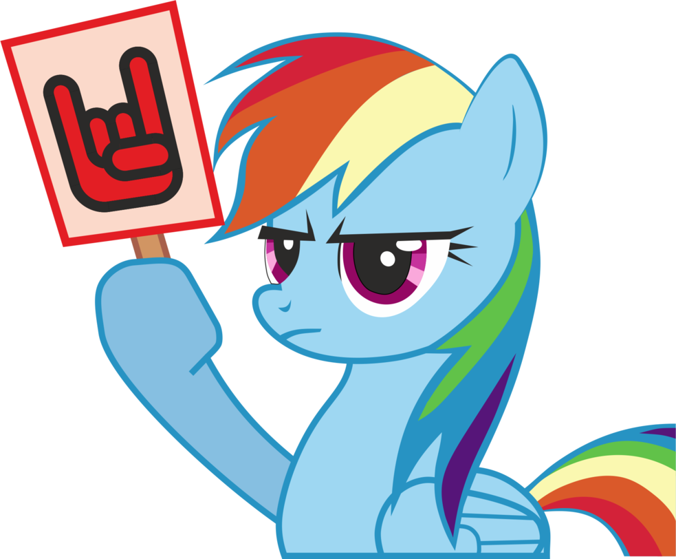 Troshinart, Devil Horn , Hoof Hold, Rainbow Dash, Safe, - Troshinart, Devil Horn , Hoof Hold, Rainbow Dash, Safe, (983x812)