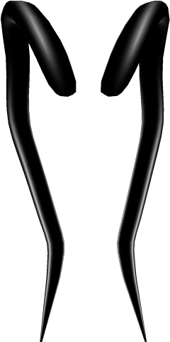 Horns Clipart Black Devil - Horns Clipart Black Devil (640x480)