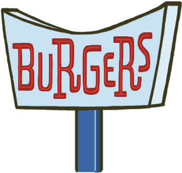 Campus U Tote Em Burgers In Ellensburg Is An Iconic - Campus U Tote Em Burgers In Ellensburg Is An Iconic (378x367)