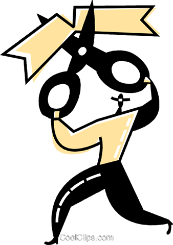 Man Cutting A Ribbon Royalty Free Vector Clip Art Illustration - Man Cutting A Ribbon Royalty Free Vector Clip Art Illustration (338x480)