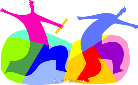 Relay Royalty Free Vector Clip Art Illustration - Relay Royalty Free Vector Clip Art Illustration (480x297)