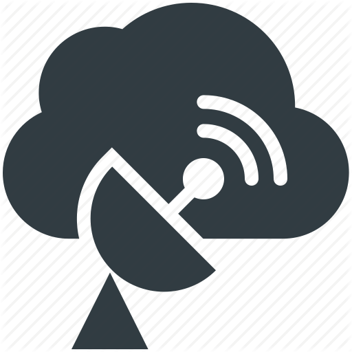 Cloud Computing Glyph By Vectors Market Technology - Cloud Computing Glyph By Vectors Market Technology (512x512)