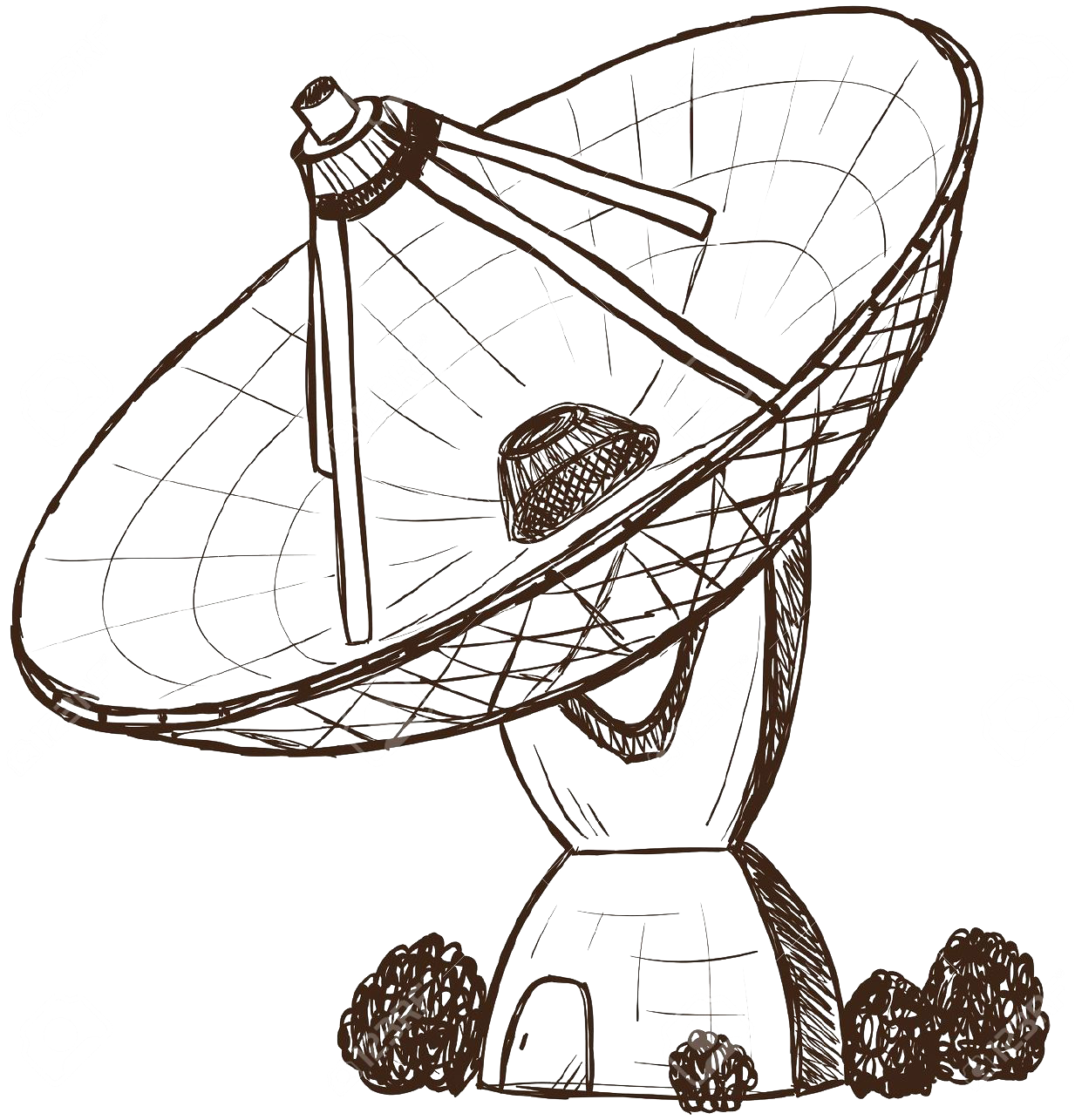 Antenna Transprent Png Free Download Line Art - Antenna Transprent Png Free Download Line Art (1300x1300)