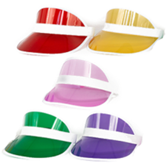 Transparent Visors Rainbow - Transparent Visors Rainbow (550x339)