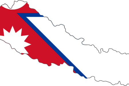 Clip Library Stock India Nepal Flag Png Full Hd Maps - Clip Library Stock India Nepal Flag Png Full Hd Maps (450x300)