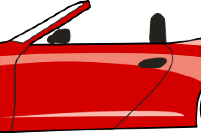 Porsche Clipart Red Convertible - Porsche Clipart Red Convertible (640x480)