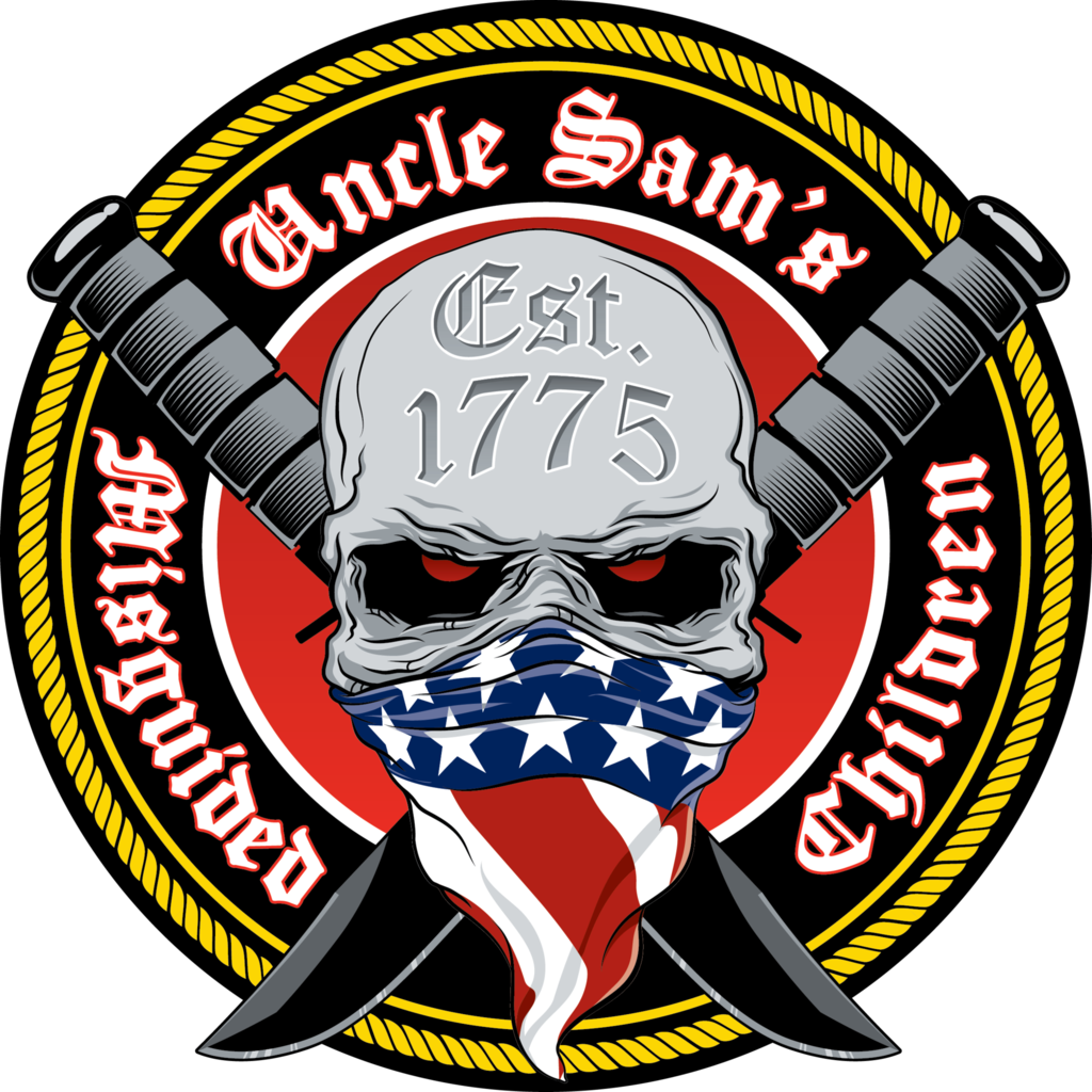 Uncle Sam's Misguided Children Official Decal 5" - Uncle Sam's Misguided Children Official Decal 5" (1024x1024)