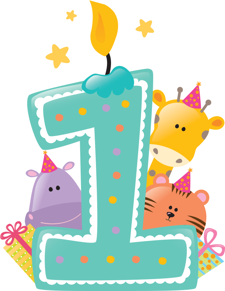 Happy First Birthday Png - Happy First Birthday Png (826x1020)