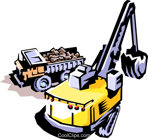 Crane Clipart Loader Truck - Crane Clipart Loader Truck (480x456)