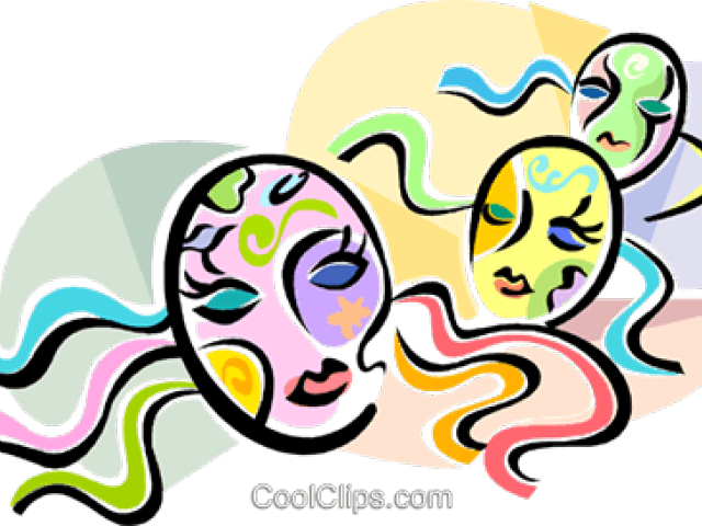 Masks Clipart Purim - Masks Clipart Purim (640x480)