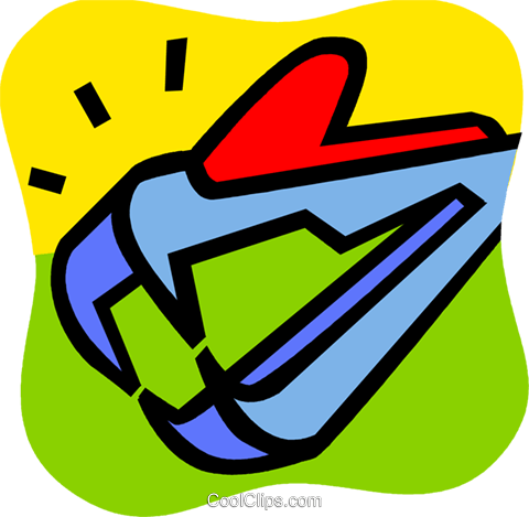 Staple Removers Royalty Free Vector Clip Art Illustration - Staple Removers Royalty Free Vector Clip Art Illustration (480x469)