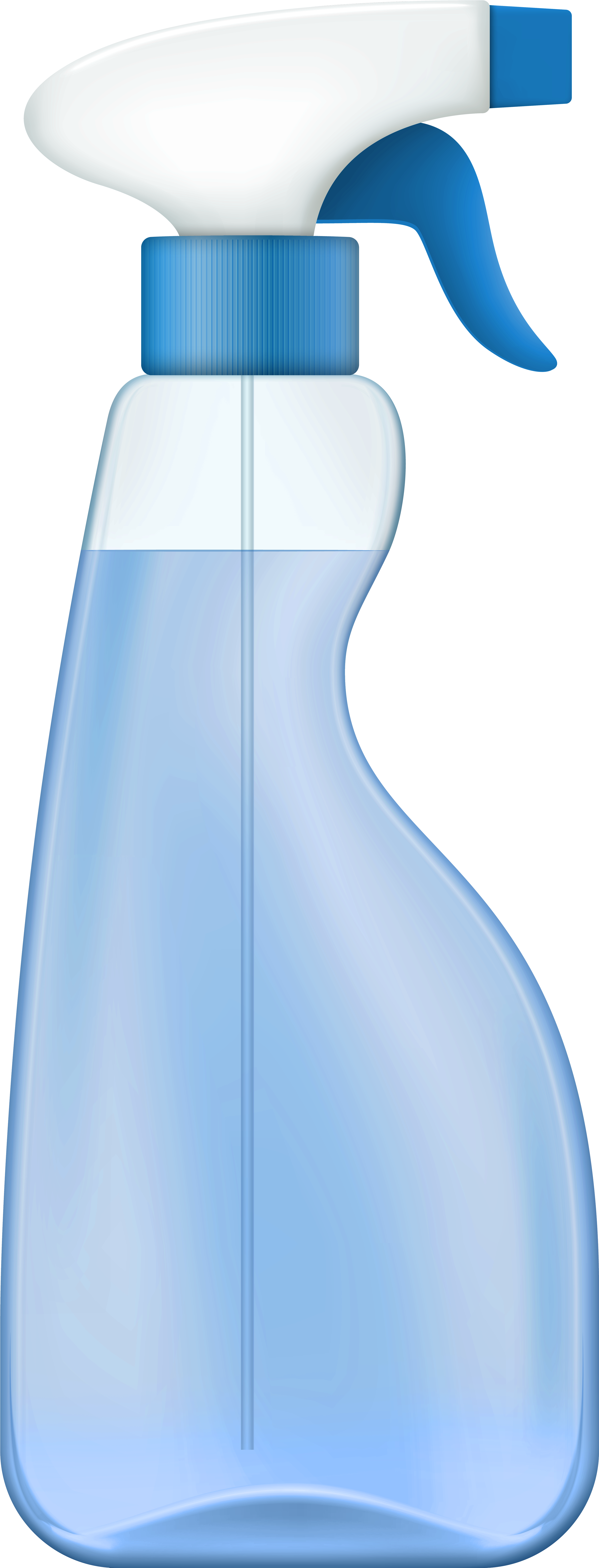 Blue Spray Cleaner Png Clip Art - Blue Spray Cleaner Png Clip Art (3105x8000)