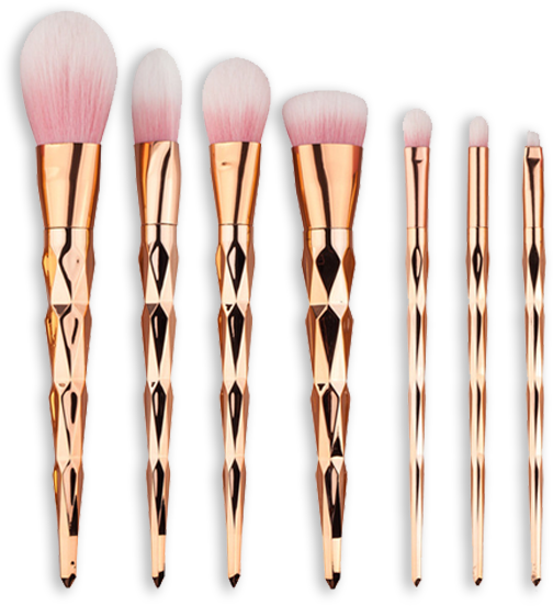 Rose Gold Piece Brush - Rose Gold Piece Brush (600x600)