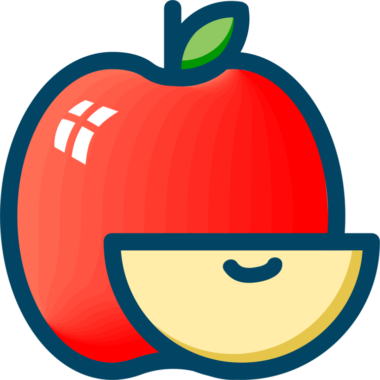 Apple Computer Icons Slice Fruit - Apple Computer Icons Slice Fruit (750x750)