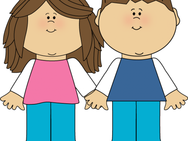 Brunette Clipart Sisters - Brunette Clipart Sisters (640x480)