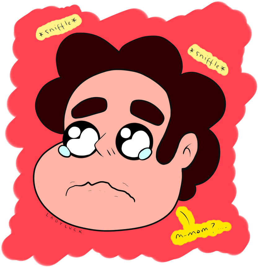Sad Steven By Red Cherry Anime - Sad Steven By Red Cherry Anime (880x908)