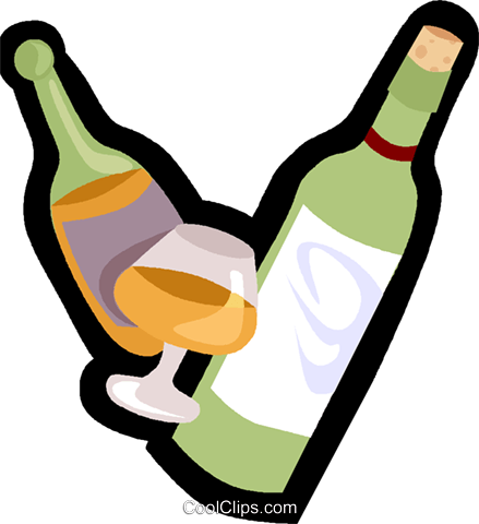 Wine Royalty Free Vector Clip Art Illustration - Wine Royalty Free Vector Clip Art Illustration (439x480)