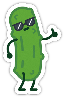 Dill With It Messages Sticker-9 - Dill With It Messages Sticker-9 (408x408)