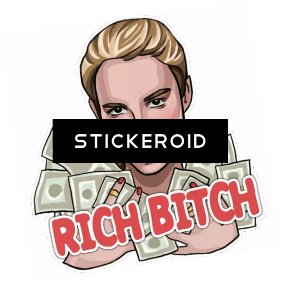 Bitch Richsticker - Png - Bitch Richsticker - Png (577x578)