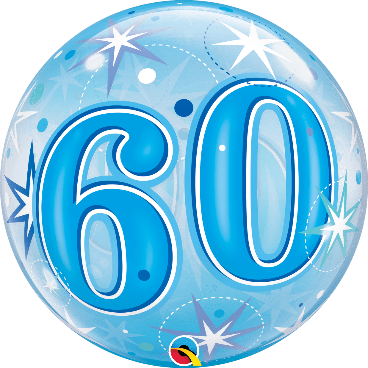 60th Birthday Balloon In A Box - 60th Birthday Balloon In A Box (1237x1237)