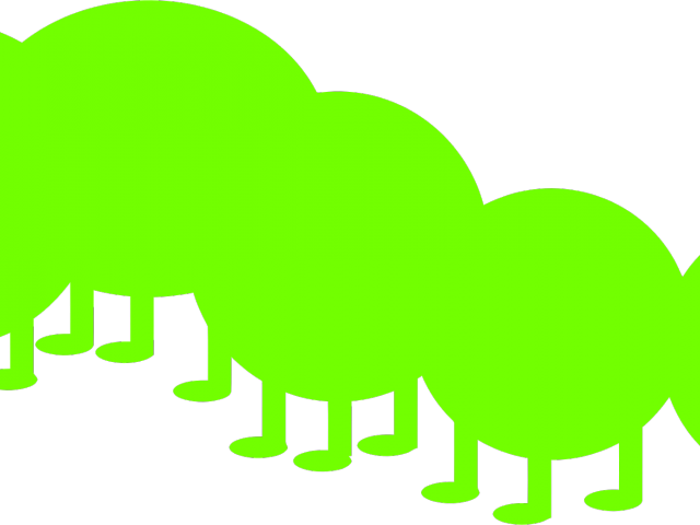 Caterpillar Clipart Svg - Caterpillar Clipart Svg (640x480)