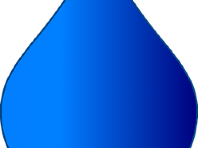 Blue Water Clipart Teardrop - Blue Water Clipart Teardrop (640x480)