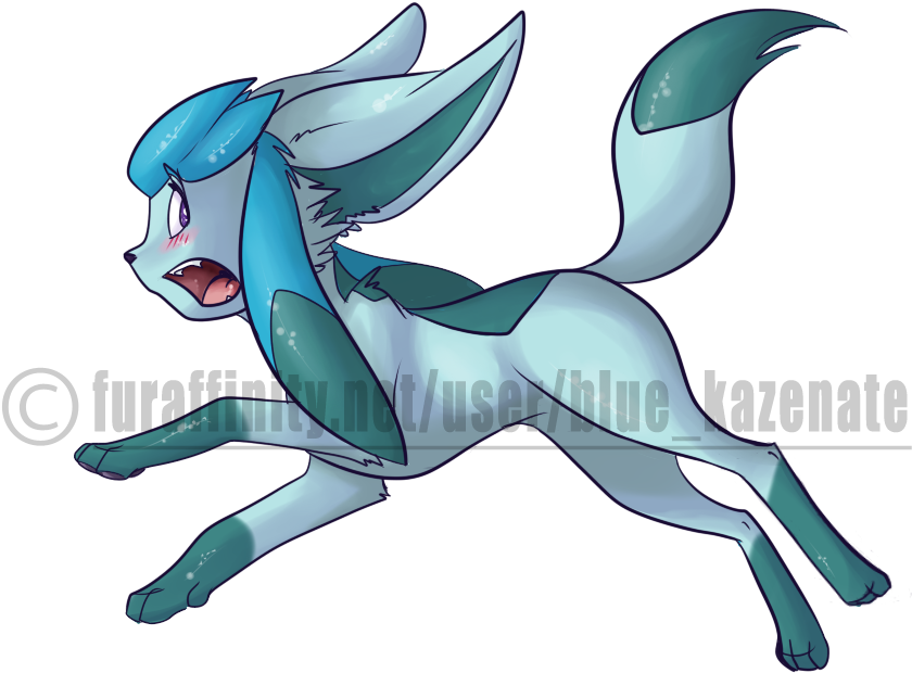 Ice Tea The Glaceon Feral Form - Ice Tea The Glaceon Feral Form (1000x1000)