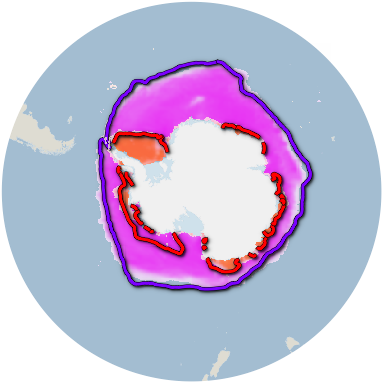 Nsidc February And October Sea Ice Concentration Nsidc, - Nsidc February And October Sea Ice Concentration Nsidc, (393x393)