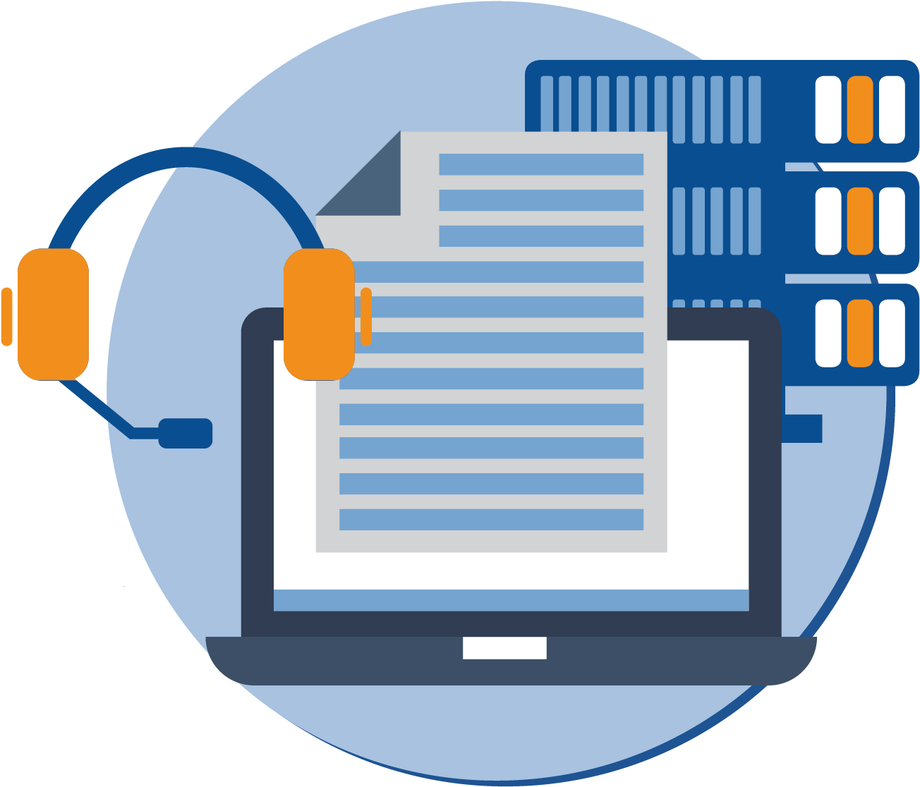 Clear, Audible Files Are Being Delivered And Stored - Clear, Audible Files Are Being Delivered And Stored (1418x1182)