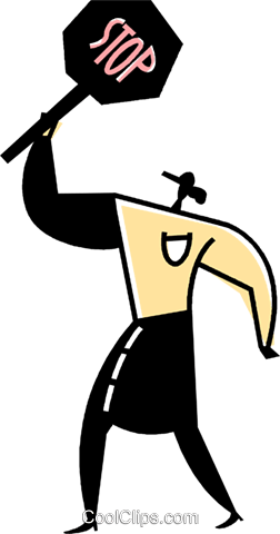 Crossing Guards Royalty Free Vector Clip Art Illustration - Crossing Guards Royalty Free Vector Clip Art Illustration (252x480)