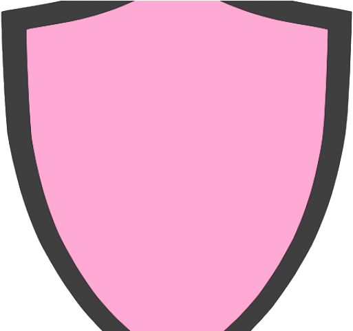 Shield Clipart Pink - Shield Clipart Pink (640x480)