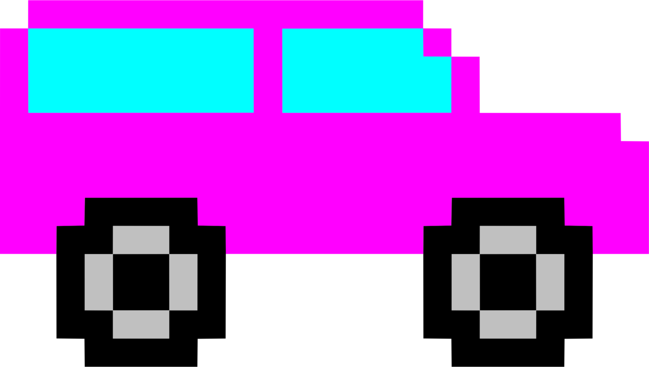 Car Pixel Art Sport Utility Vehicle Pickup Truck - Car Pixel Art Sport Utility Vehicle Pickup Truck (1325x750)
