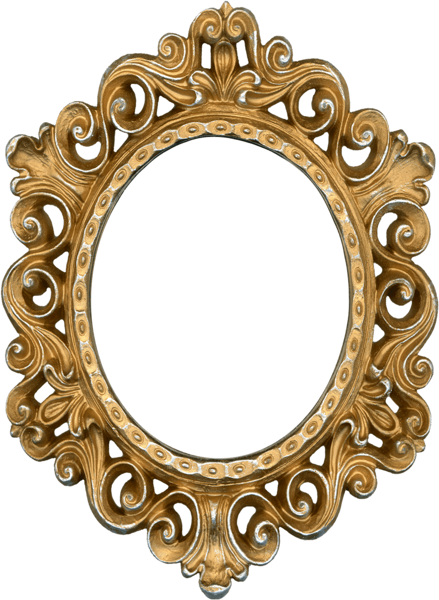 Vintage Gold Oval Frame Clip Art - Vintage Gold Oval Frame Clip Art (900x1268)