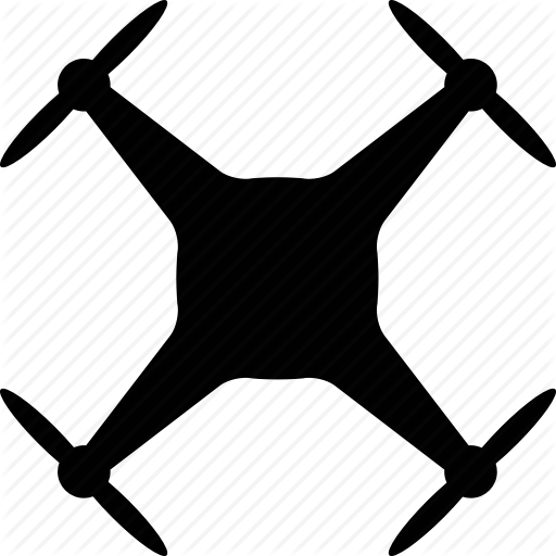 Drone Vector Png Clipart Aircraft Unmanned Aerial Vehicle - Drone Vector Png Clipart Aircraft Unmanned Aerial Vehicle (512x512)