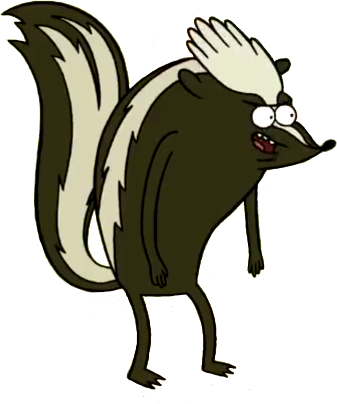 Skunk Clipart Miss - Skunk Clipart Miss (720x874)